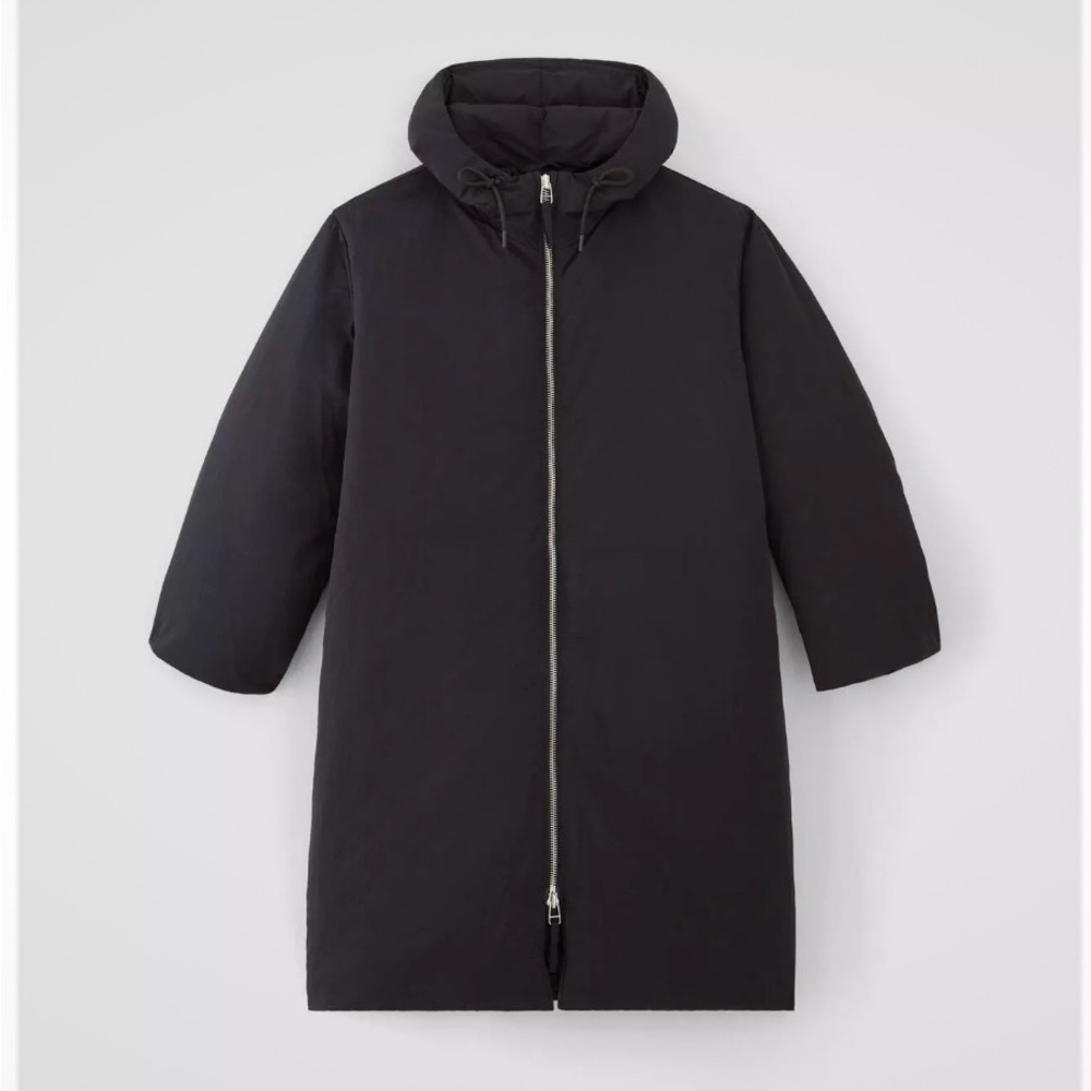 Everlane Woman’s Renew Redown  Hooded 2 Way Zipper Puffer Coat .NWT SIZE: M